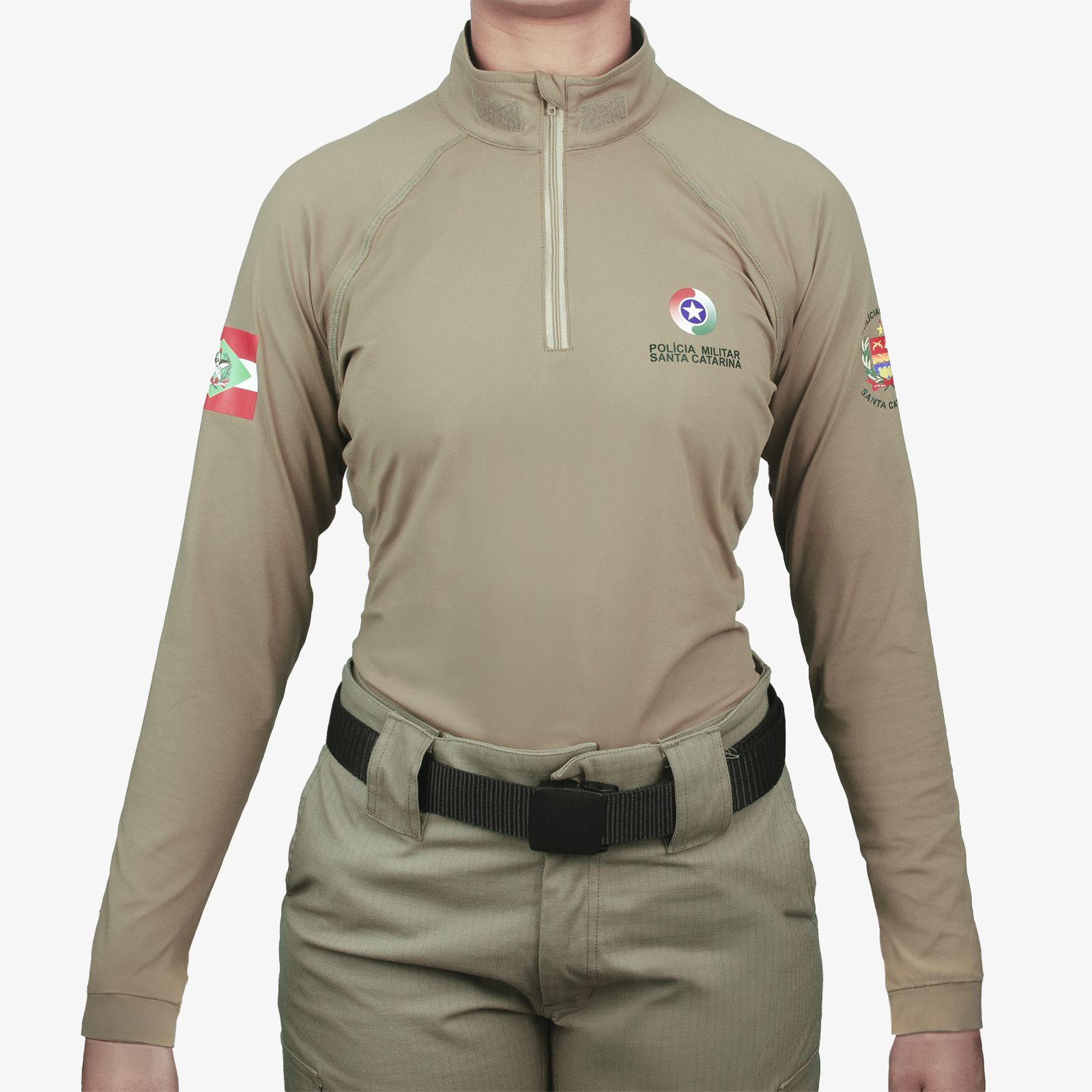 Combat Shirt Feminino Op. Verão UV50+ PMSC