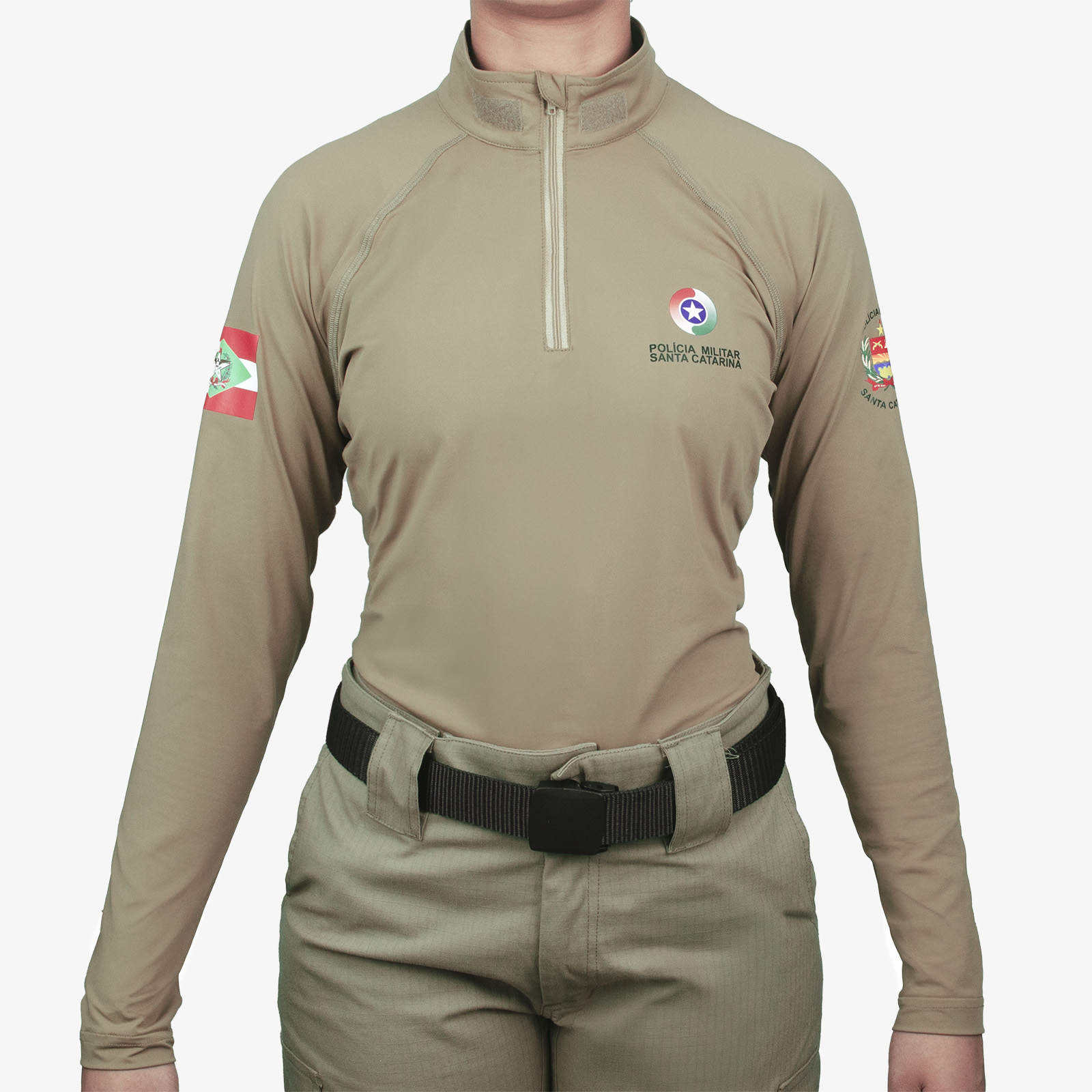 Combat Shirt Feminino Op. Verão UV50+ PMSC