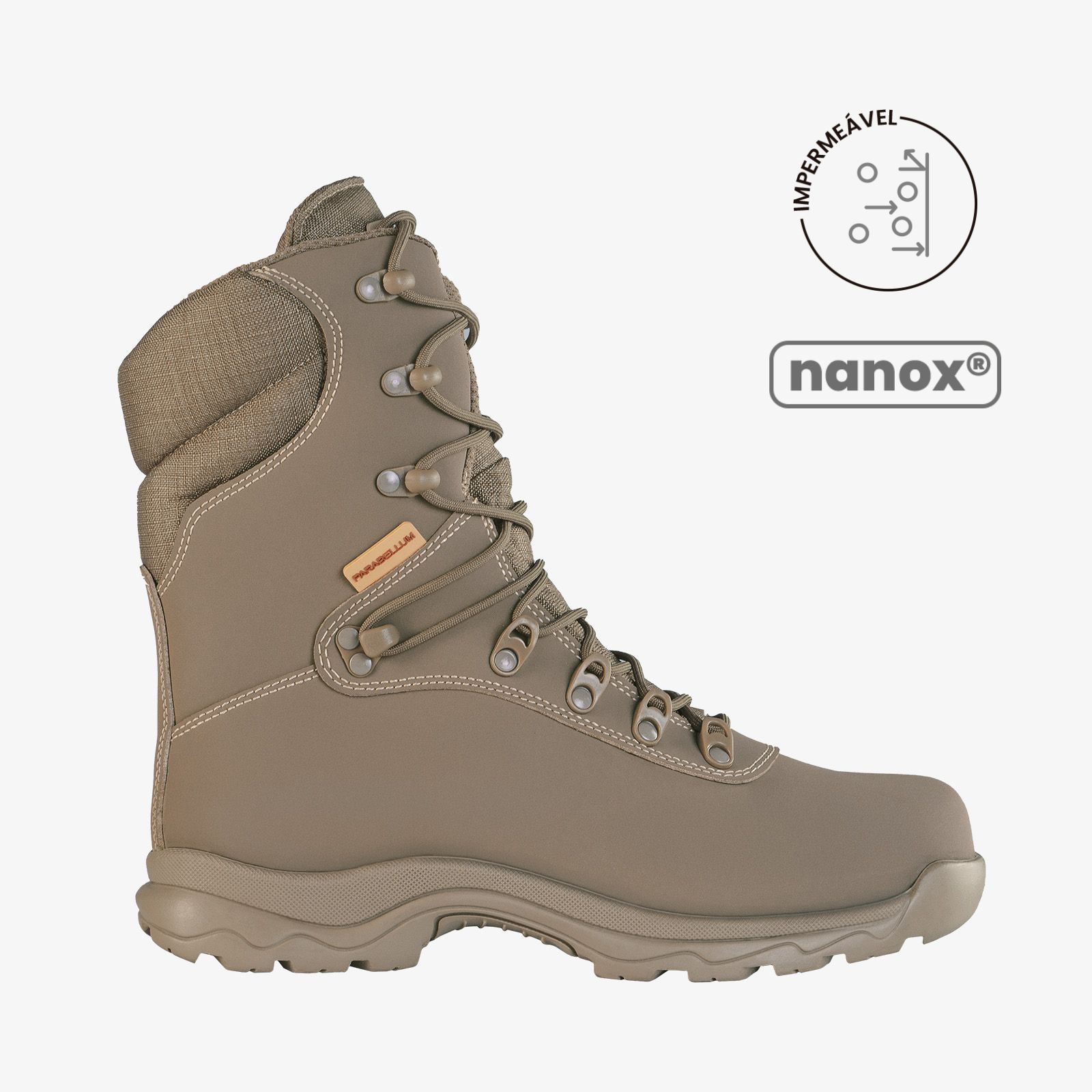 Coturno Elite Caqui — Nanox — Impermeável